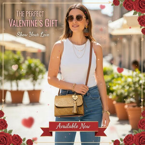 Camel Beige Sunflower Embossed Tooled Artisan LEATHER Crossbody bag Purse